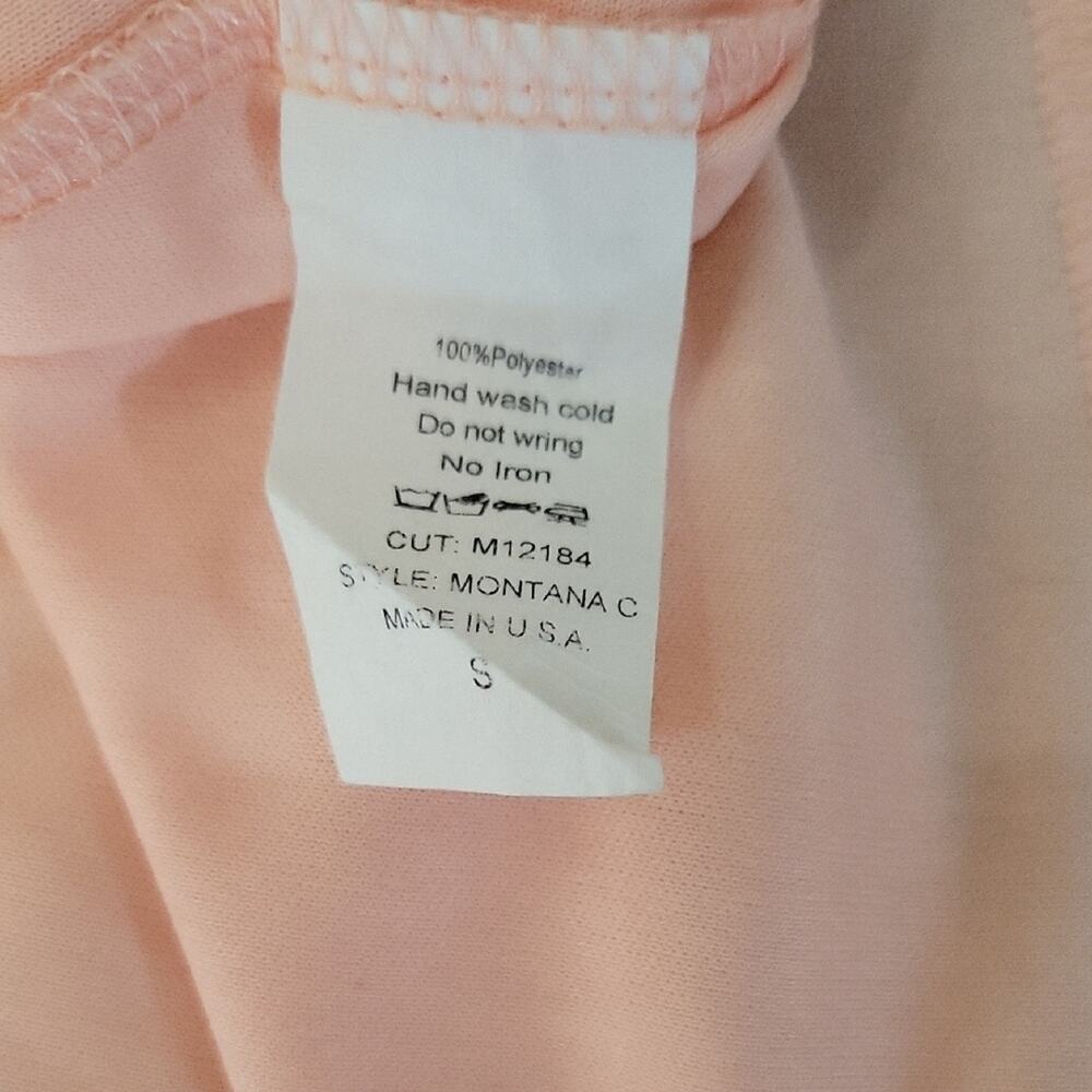 2 B Together Off-Shoulder Tunic Dress Womens S Blush Peach, Boho Chic, Crochet - Picture 6 of 12